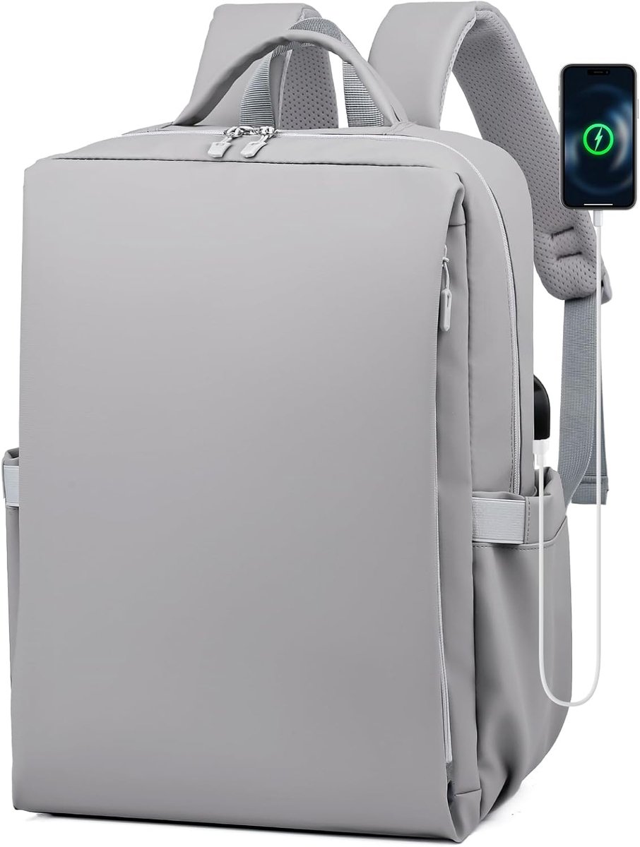 Reistas Rugzak 40x30x15 - Waterdicht - USB Aansluiting - Ideaal voor Reizen - ShopVlot