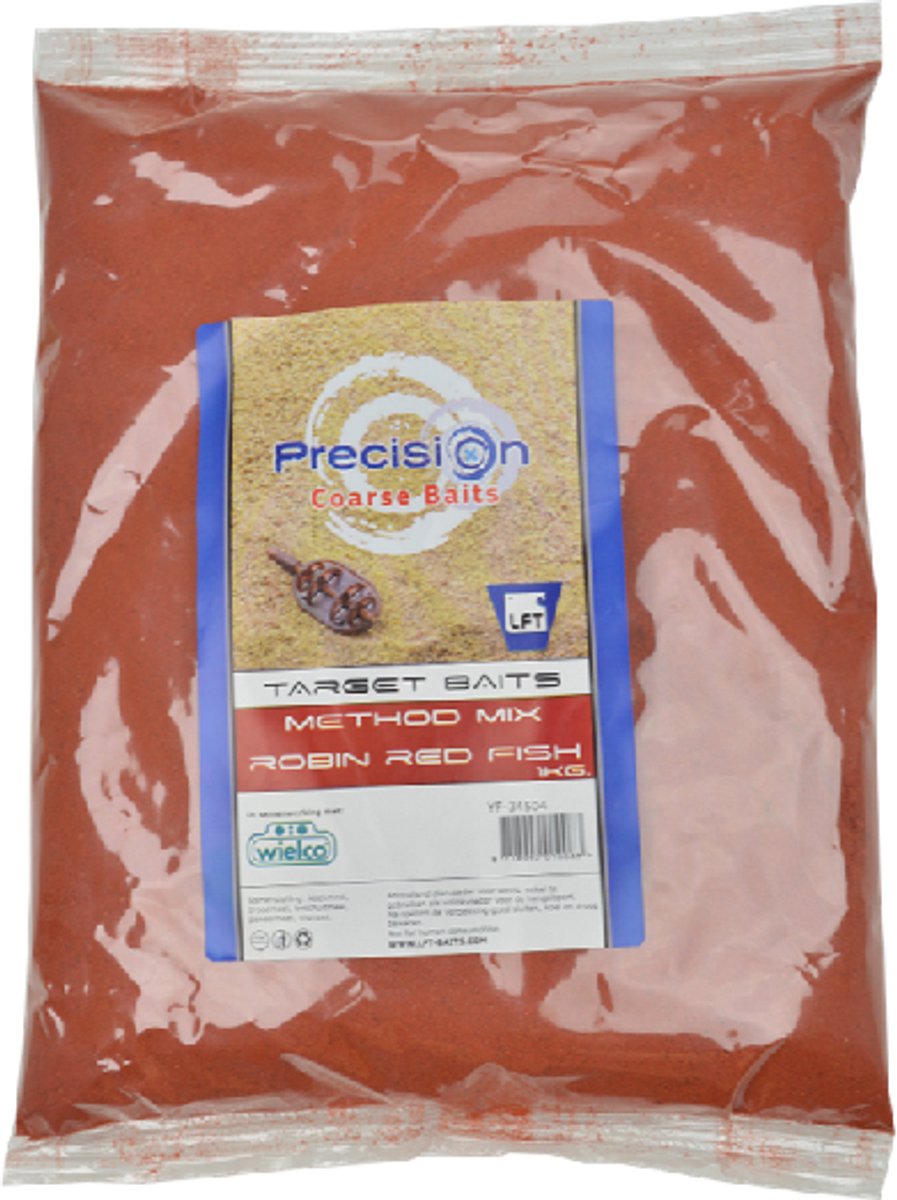 LFT wielco precision target method mix 1kg robin red fish