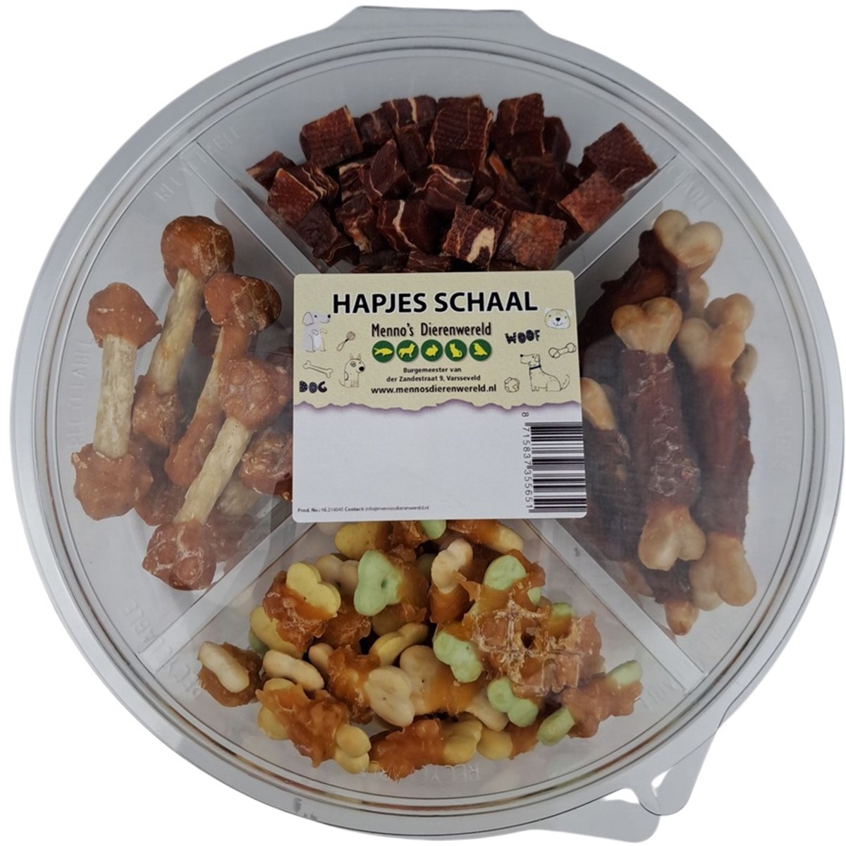 Hapjesschaal 350 gram