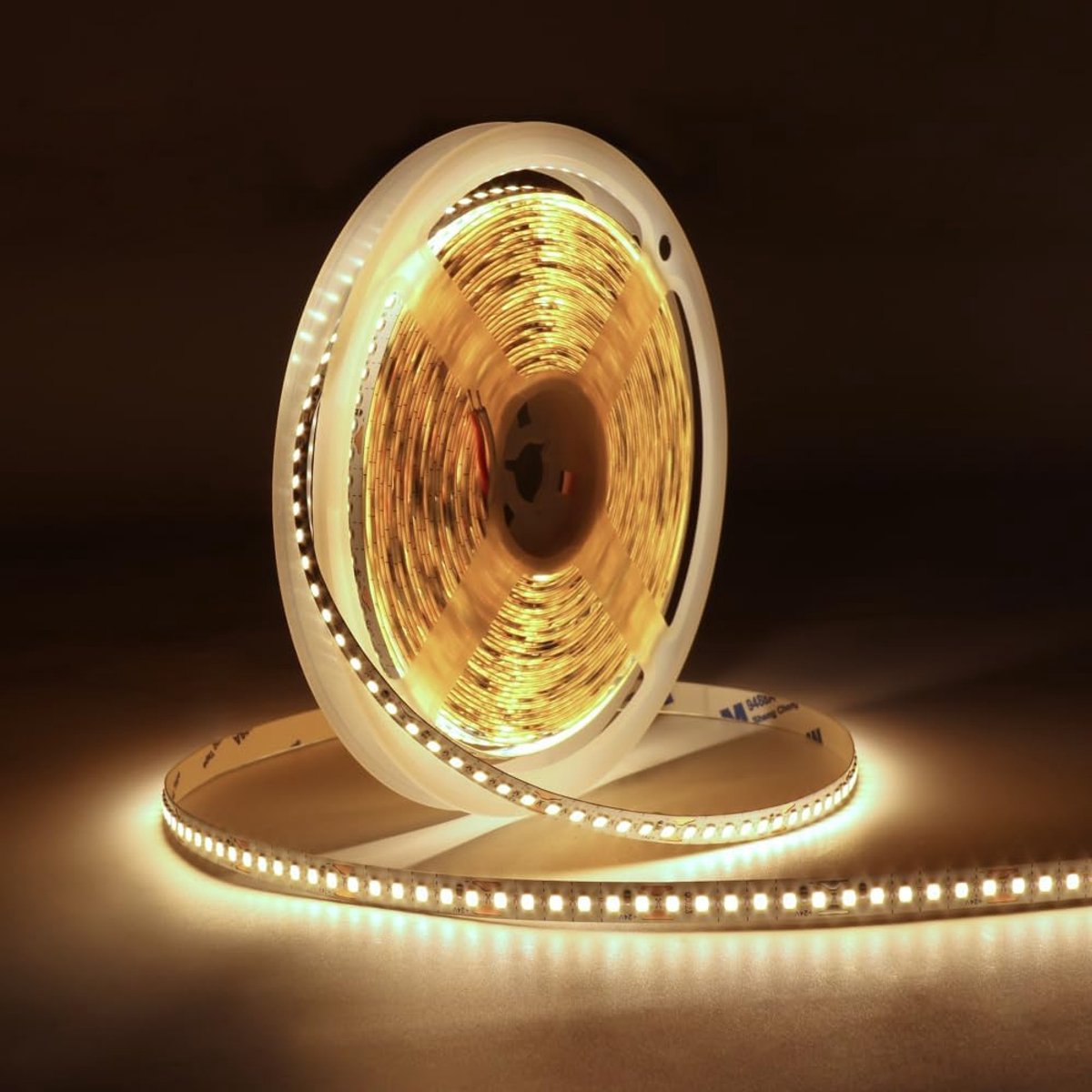 JINABLOSSY Ledstrip, 10 m, warmwit, 3000 K, 24 V, 1800 leds, CRI90+ LED Strip Light, dimbare ledstrip, voor thuis - ShopVlot