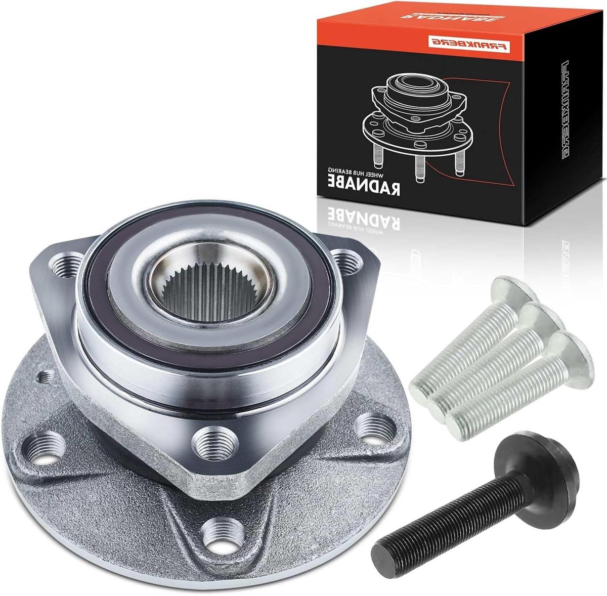 Wiellager Vooras - Wielnaaf Lager - Auto Onderhoud - Met ABS Sensor - Buitendiameter 80mm - N.v.t.