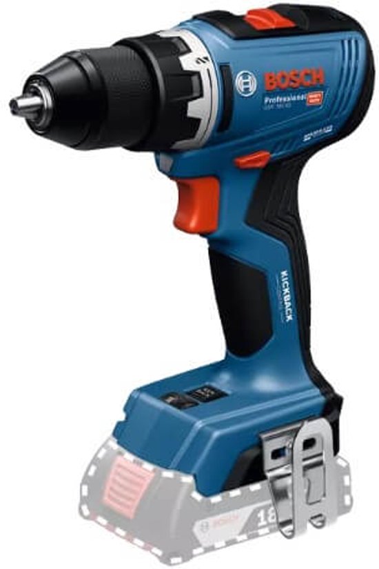 Bosch Professional GSR 18V-65 - Accu schroefboormachine - 18V - Basic Body - 06019N3200