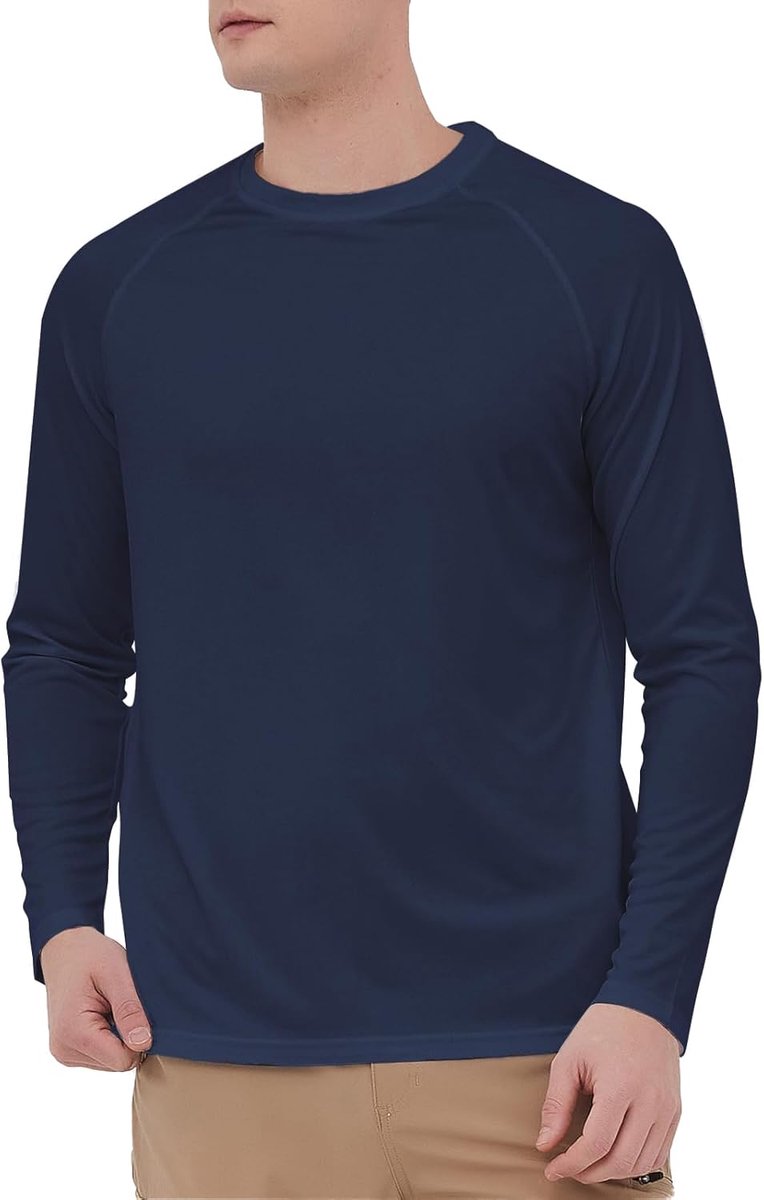 Rash Guard Shirts UPF 60+ UV-bescherming lange mouwen T-shirts sneldrogende surf zwemmen tops lichtgewicht ademend wandelen shirt watersport tops vest voor zwemmen hardlopen vissen