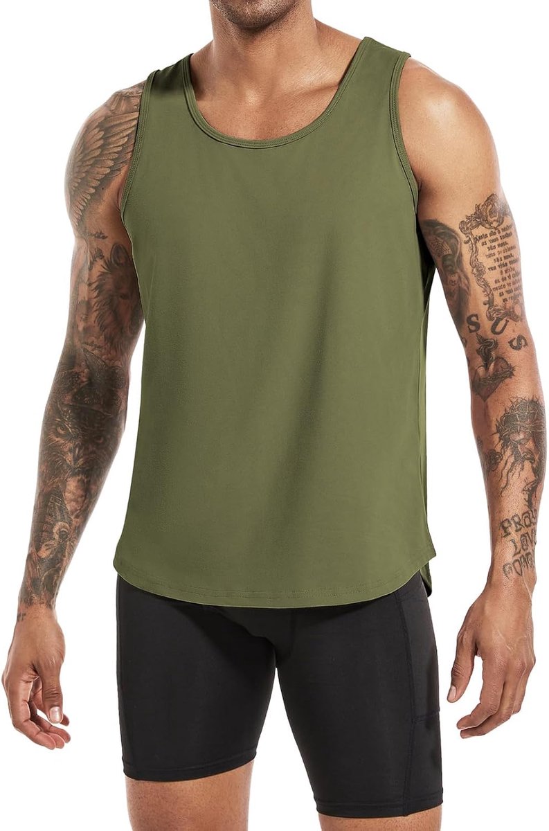 1, 3 of 5 stuks heren tanktops katoen mouwloos t-shirts ademende
