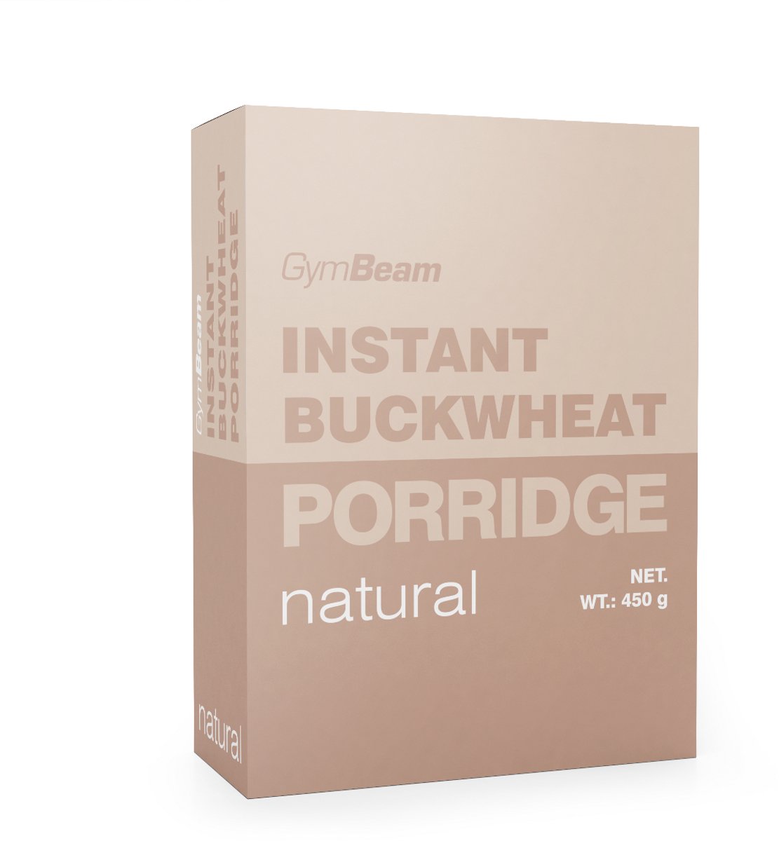 GymBeam Instant boekweitpap 450 g niet-gearomatiseerd