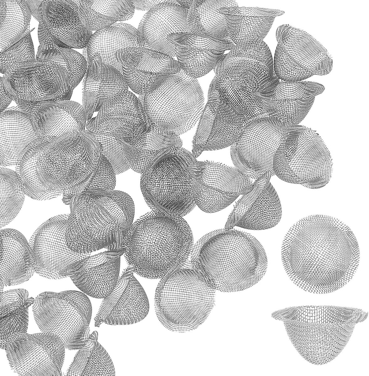 Set van 60 Herbruikbare Filters voor Taper Screens met 16mm Gaas voor Huishoudelijk en Industrieel Gebruik