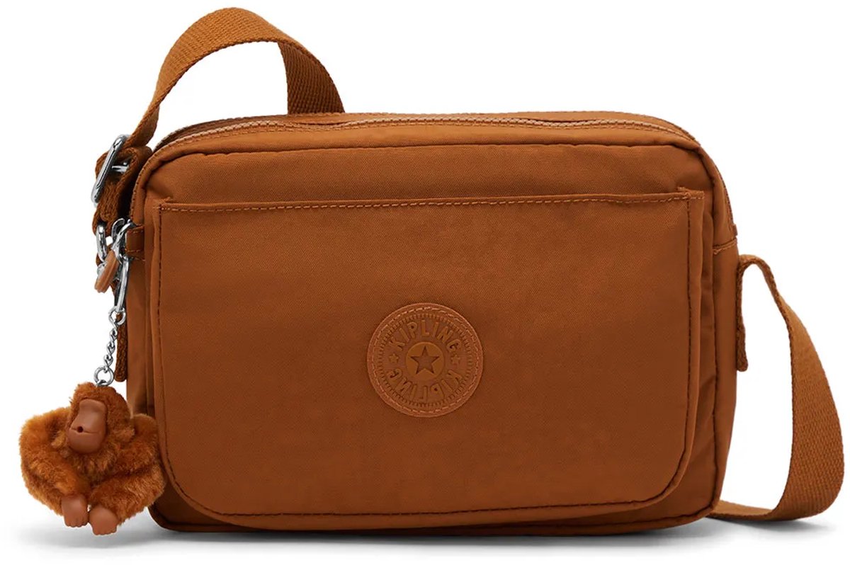 Kipling Abanu M 4l Schoudertas Bruin Man