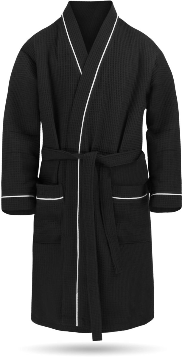 Herenkamerjas met wafelpiqué „Bali“