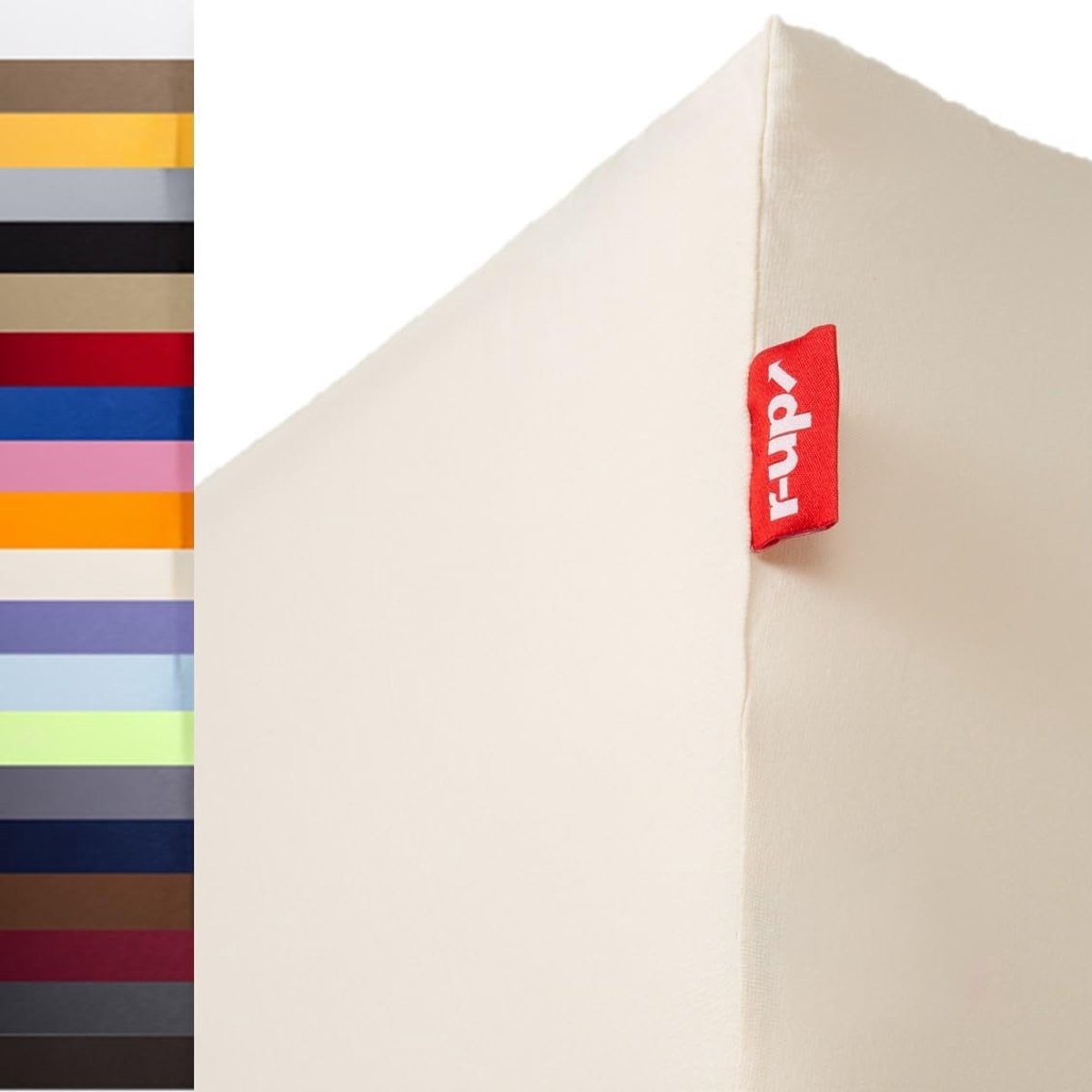 Jersey Hoeslaken Dubbel Pack - Mako-Katoen - 130g/m² - Tot 35cm Hoogte - Voor Alle Matrassen