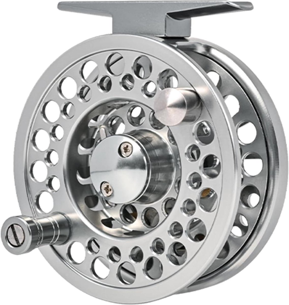 Vliegenreel Aluminium - Vliegvissen Reel - Vissen - Ultra lichtgewicht - 6.4-9.4 cm - Stijl B