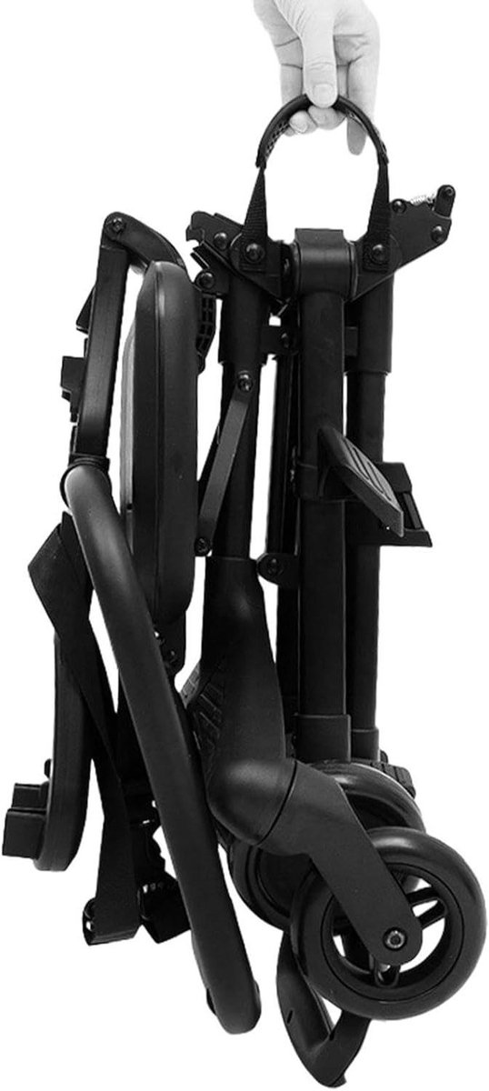 Opvouwbare Kinderwagen - Reisbuggy Kinderwagen - Comfortabel Reizen - 360 Graden Draaibaar - 56 x 36 x 26 cm - Grijs