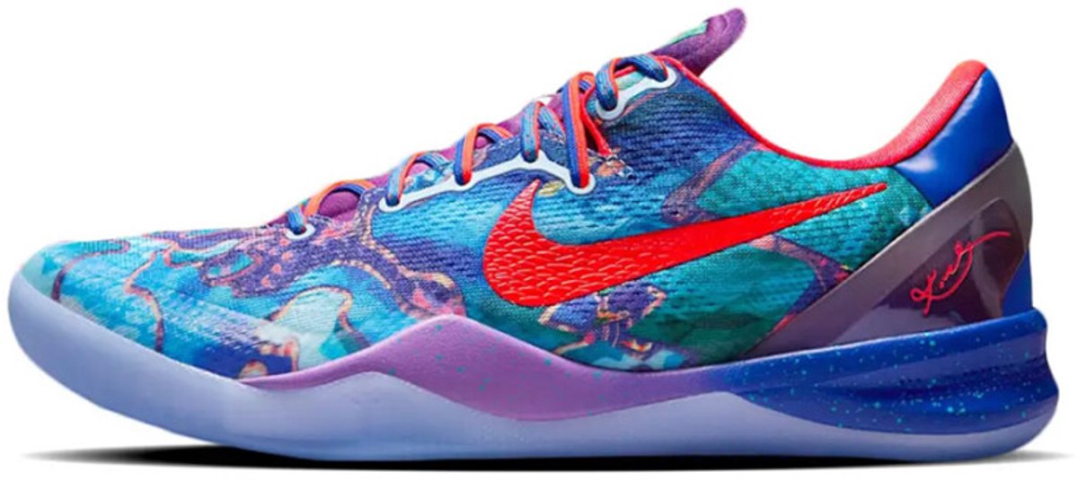 Nike Kobe 8 Protro What The Blauw