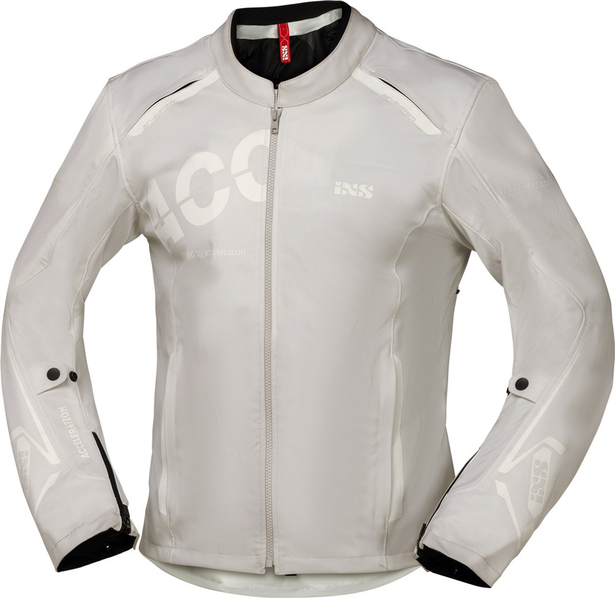 IXS Moto Dynamic Wit Textiele Motorjas - Jas