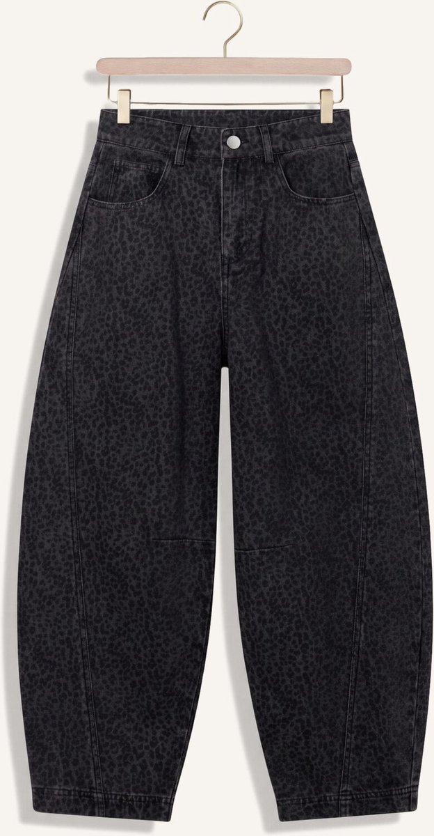 Ai&Ko Quinn Animal Co 588 G Jeans Meisjes - Broek - Donkergrijs - Maat 164