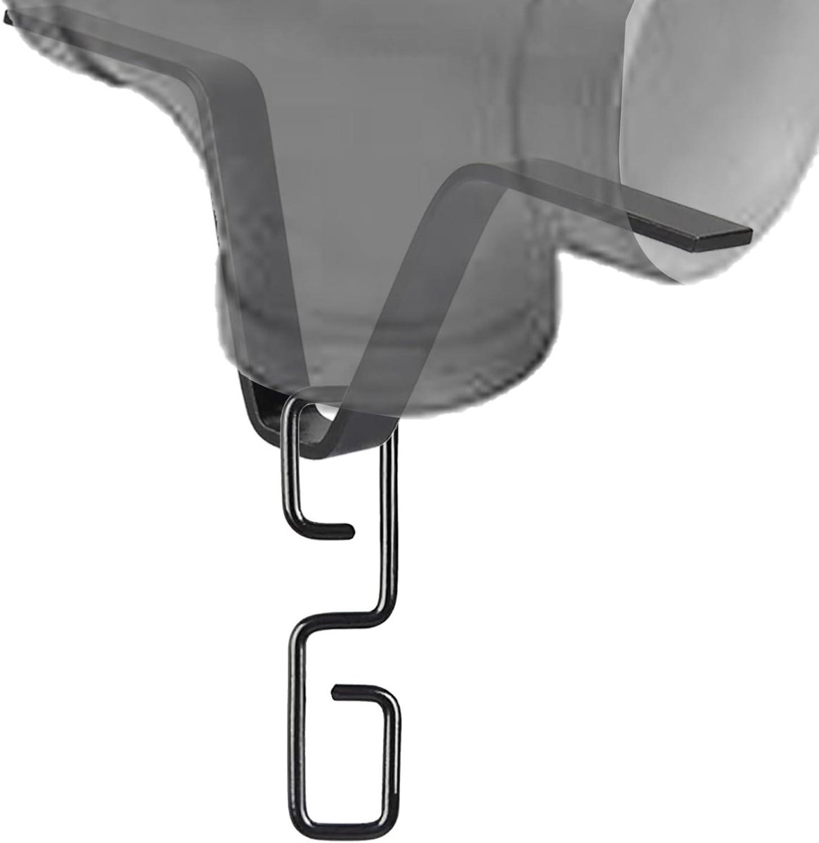 Dakgootadapter Regenketting - Regenpijp Connectie - Waterafvoer Sturen - V-vormige Stabiliteit - 18 x 17 x 3.3 cm - Kettinghaak