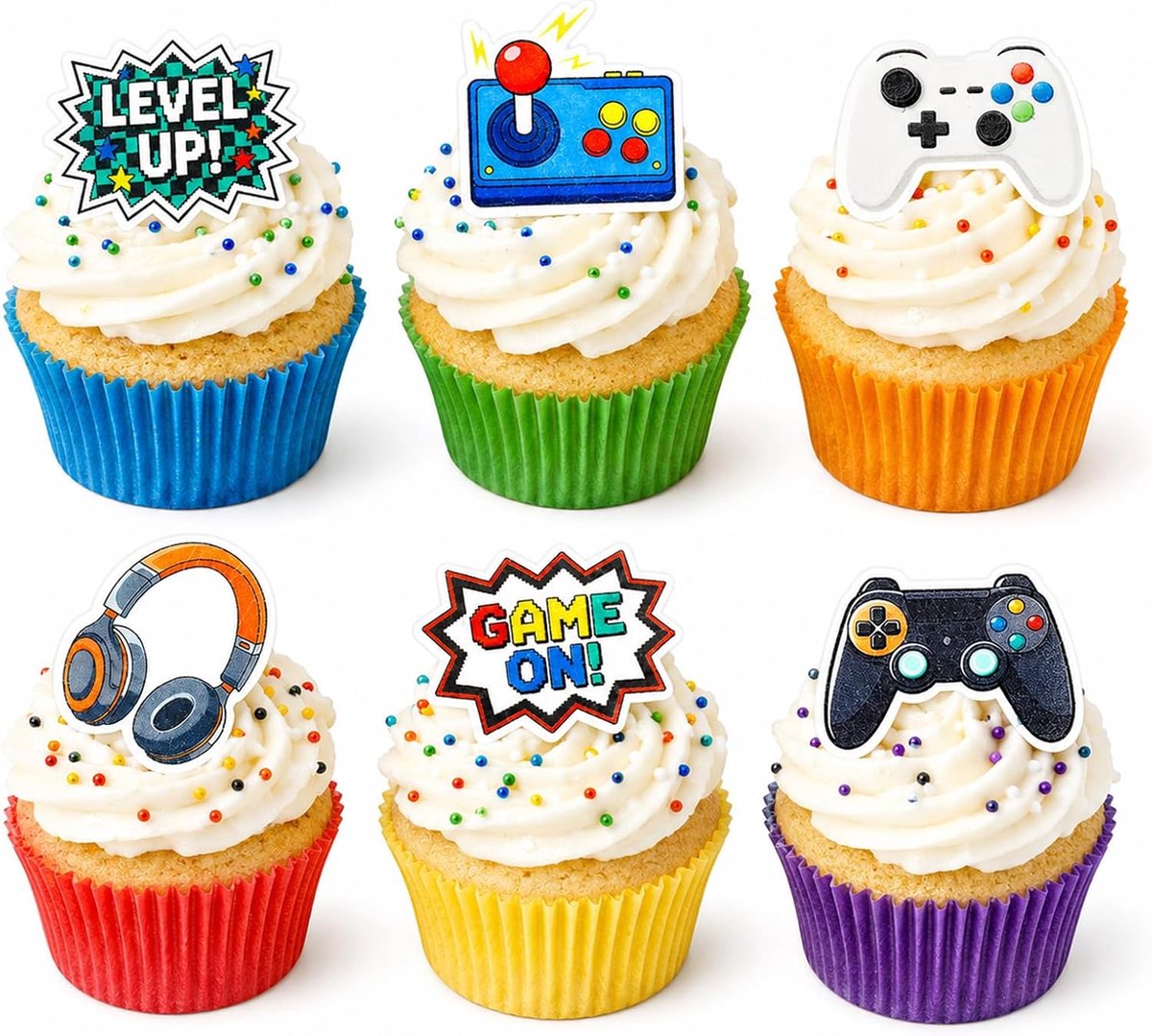 Videospel taartdecoraties, gamingthema taartdecoratie, gamecontroller