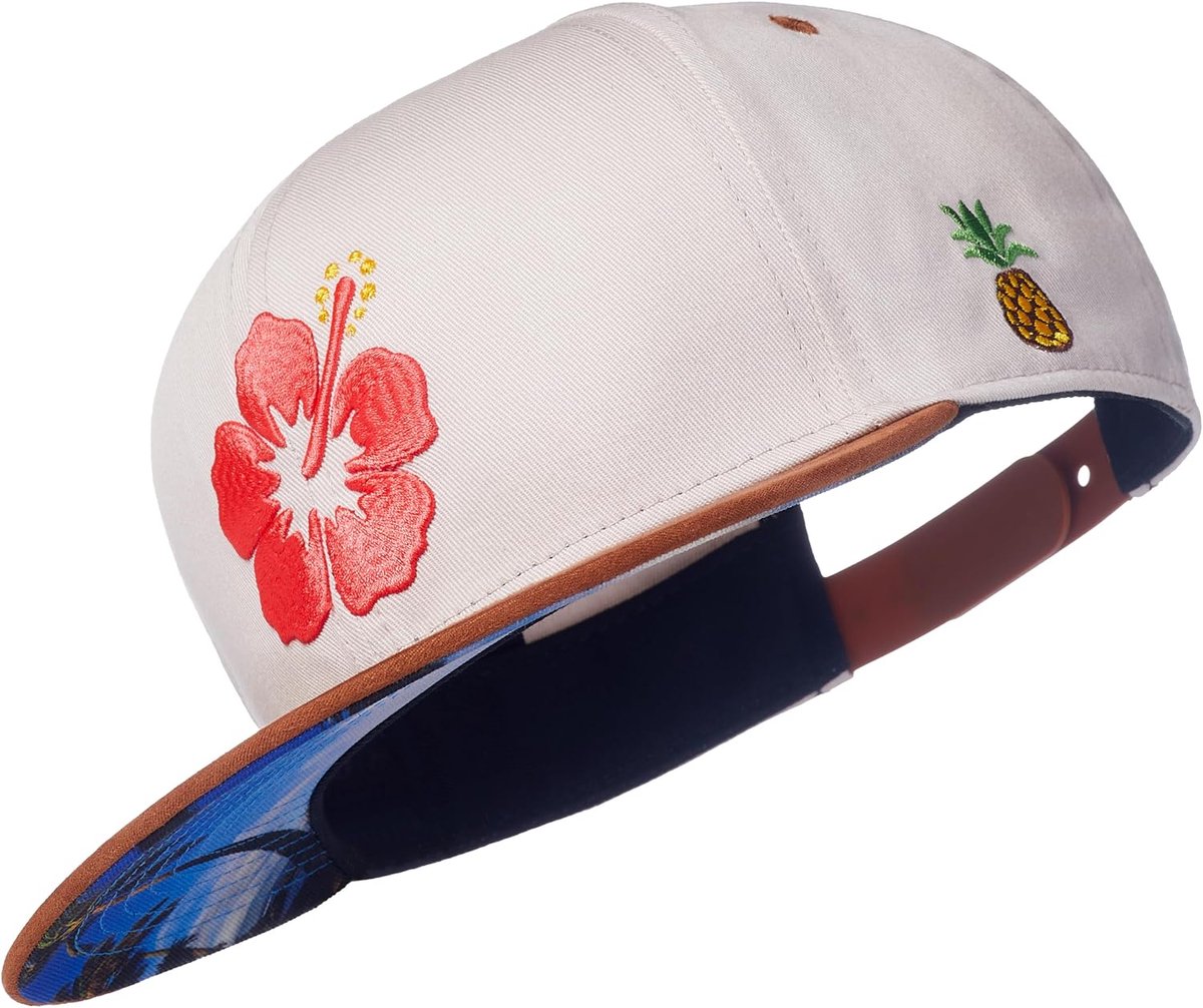 Snapback-pet, uniseks, verstelbare maat