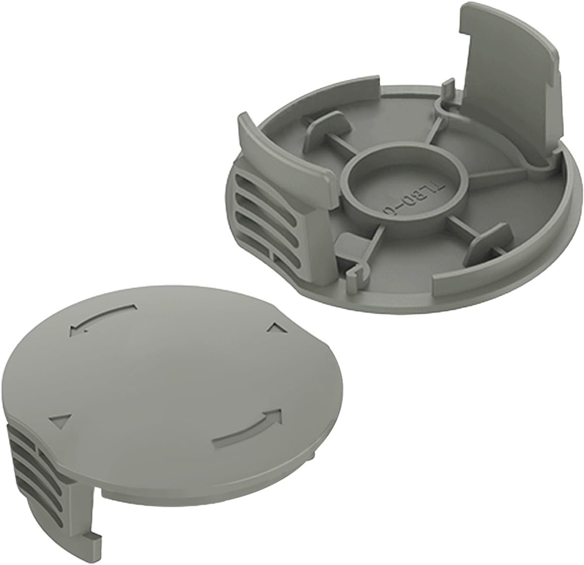 2 Pieces Grass Trimmer Spool Cover Compatible F016F05320, Replacement