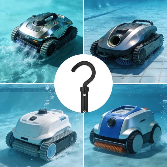 accessoires voor zwembadrobot met telescoopstangen, haken voor — afbeelding 4