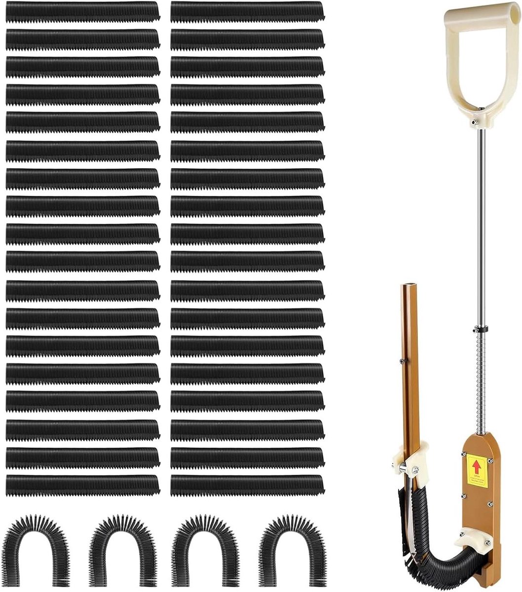 Vloerverwarming Tacker Gun - Verwarmings Tackelaar - Vloerverwarming Installeren - Ergonomisch Ontwerp - 2200 Stuks - Grijs