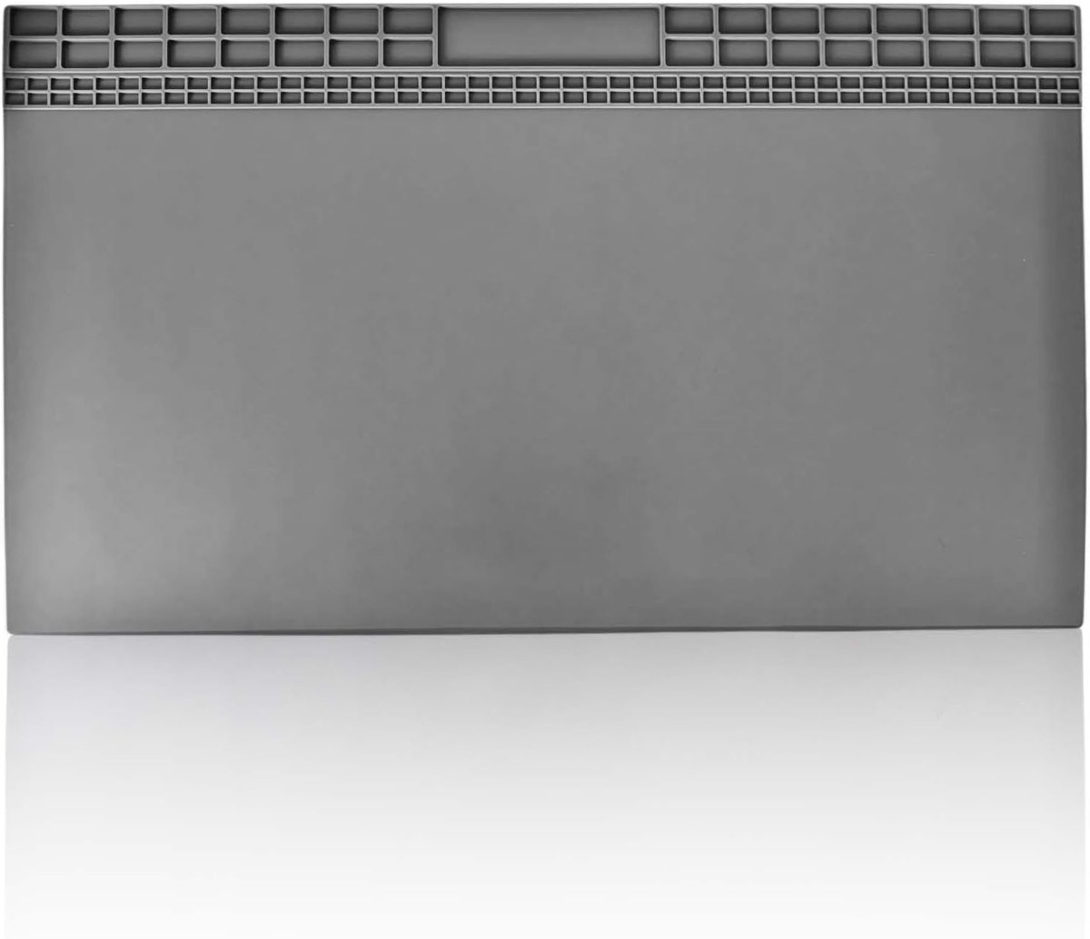 SnelShoppen - Soldeermat Extra Groot 70 x 40 cm - Antistatische Siliconen Basis - Hittebestendig tot 500 °C - Werkblad voor Soldeerpistool en Elektron