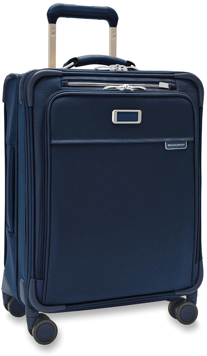 SnelShoppen - Uitbreidbare Koffer met 4 Wielen, Marineblauw, Carry-On 53.3cm, Ideale Wereldwijde Handbagage voor Reizen, Vakantie, Weekendje Weg