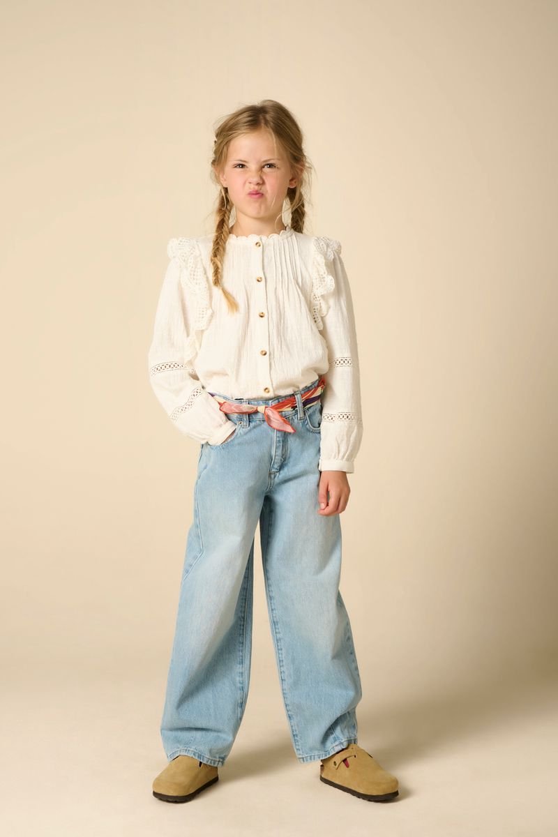 Sissy-Boy - Witte blouse met embroidery