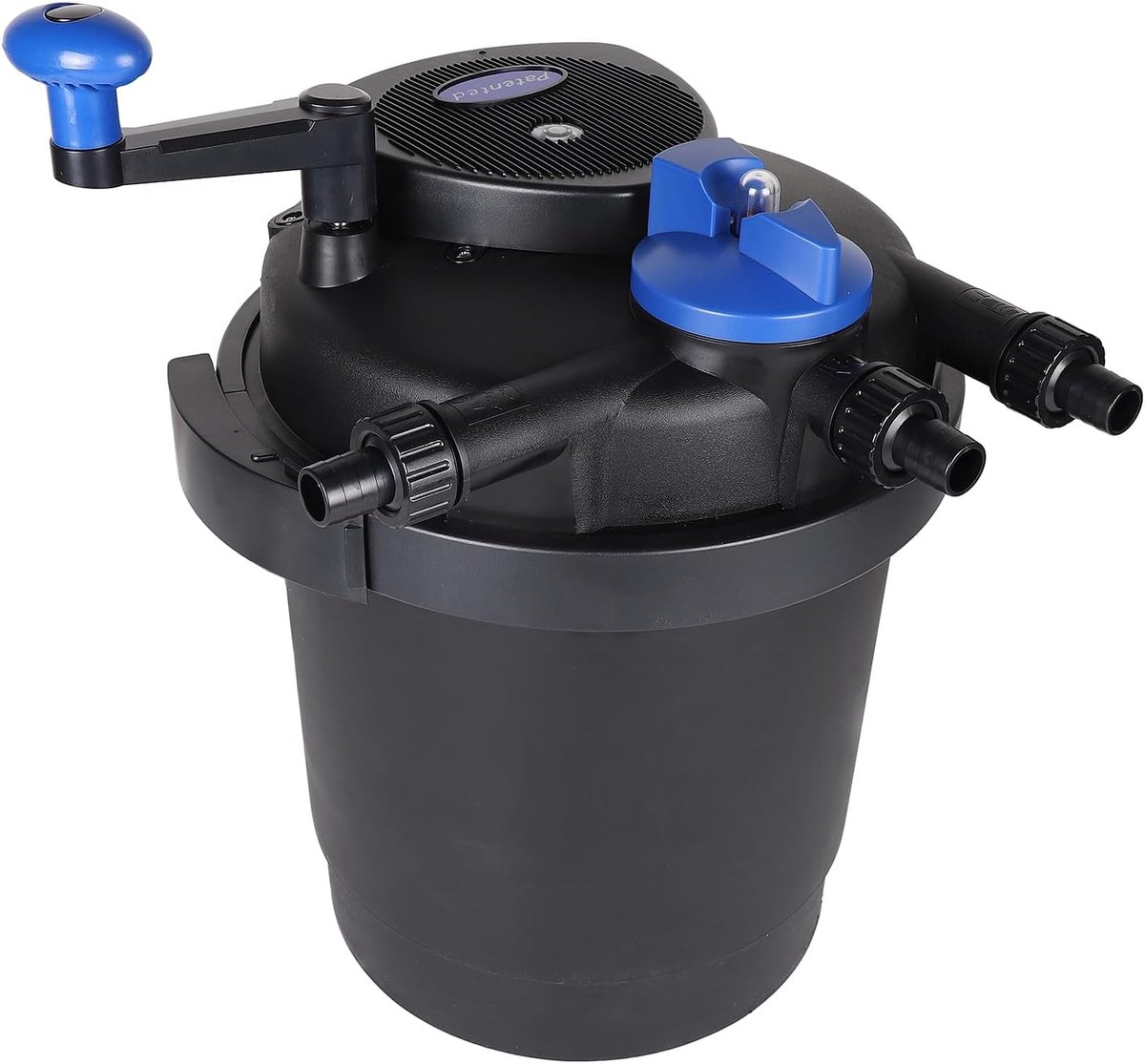 SnelShoppen - CPROSP CPF-2500 Vijverfilter Hoogvermogen 6000 L/H met 3 m Kabel en UV-Lamp 11 W voor Tuinvijvers en Koi-vijvers, Mechanisch-Biologisch,