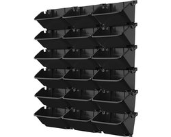 Self Watering Vertical Pocket Garden Wall Planter 18 Pcs Outdoor Hanging Planters - Indoor/Outdoor/Balcony
