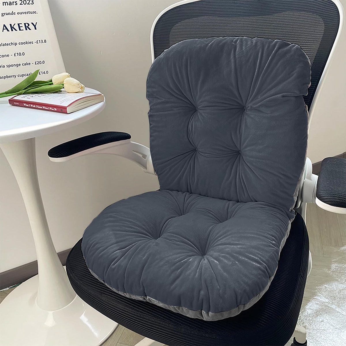 Omgoods - Tuinstoel Kussen Hoog Rug 42 x 85 cm voor Comfort en Functionaliteit