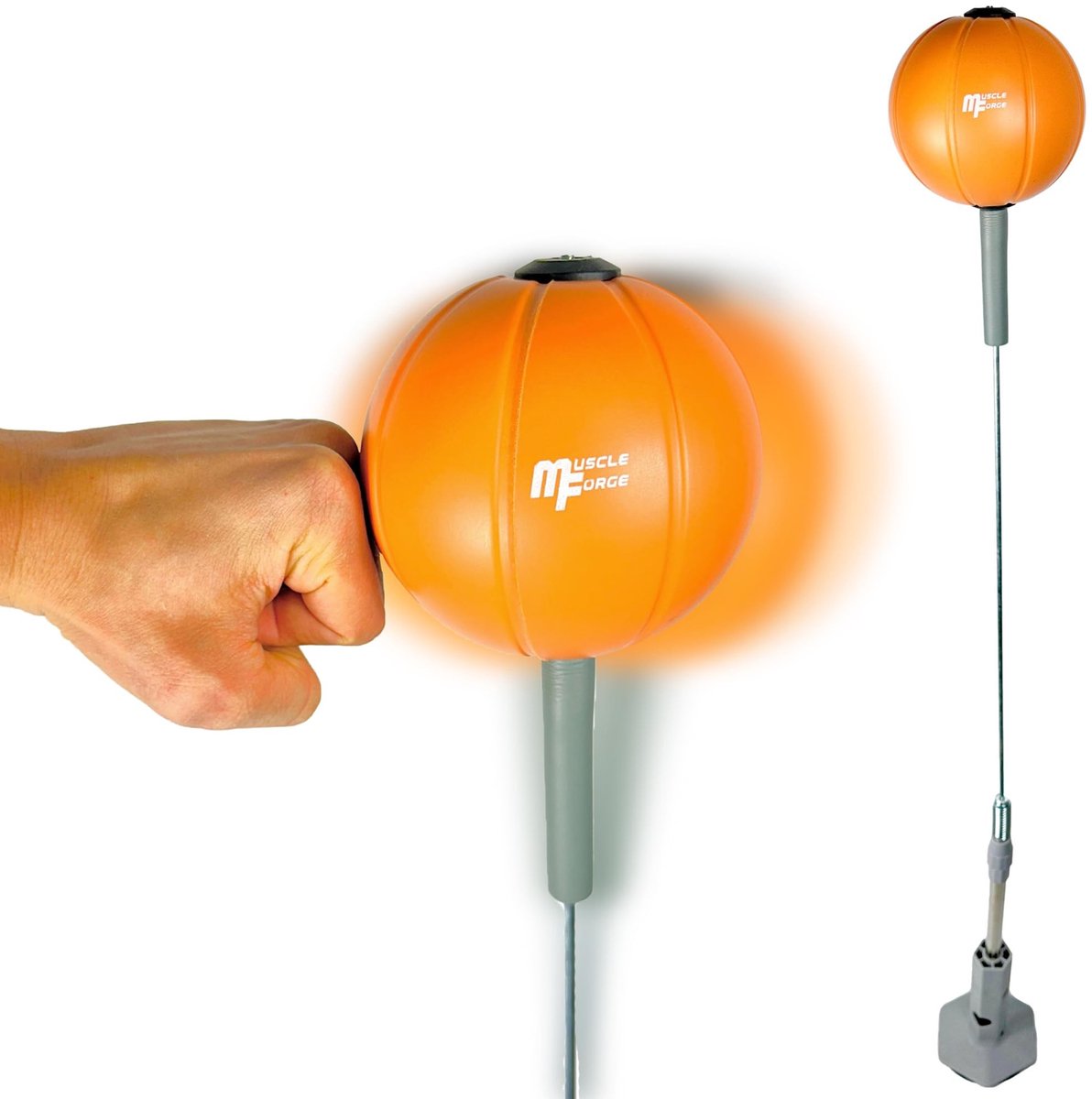 Omgoods - Box Reflexbal met Zuignap - In Hoogte Verstelbare Bokstrainer