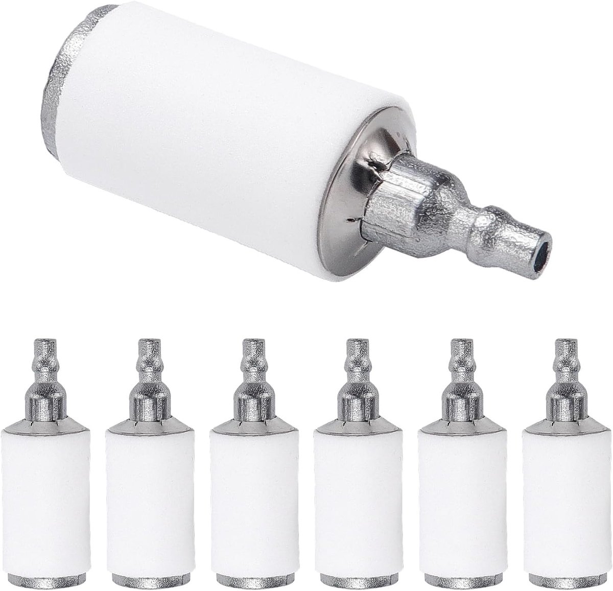 6 Stuks 530095646 Brandstoffilter voor Benzine Kettingzaag, Universeel Brandstoffilter voor Kettingzagen