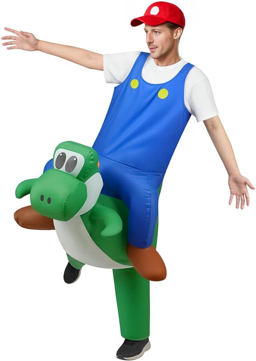 dinosauruskostuum voor volwassenen, grappige groene dinosaurus Halloween-kostuums met hoed, cosplay kostuum accessoires kits voor Halloween Kerstmis cosplay maskerade feest