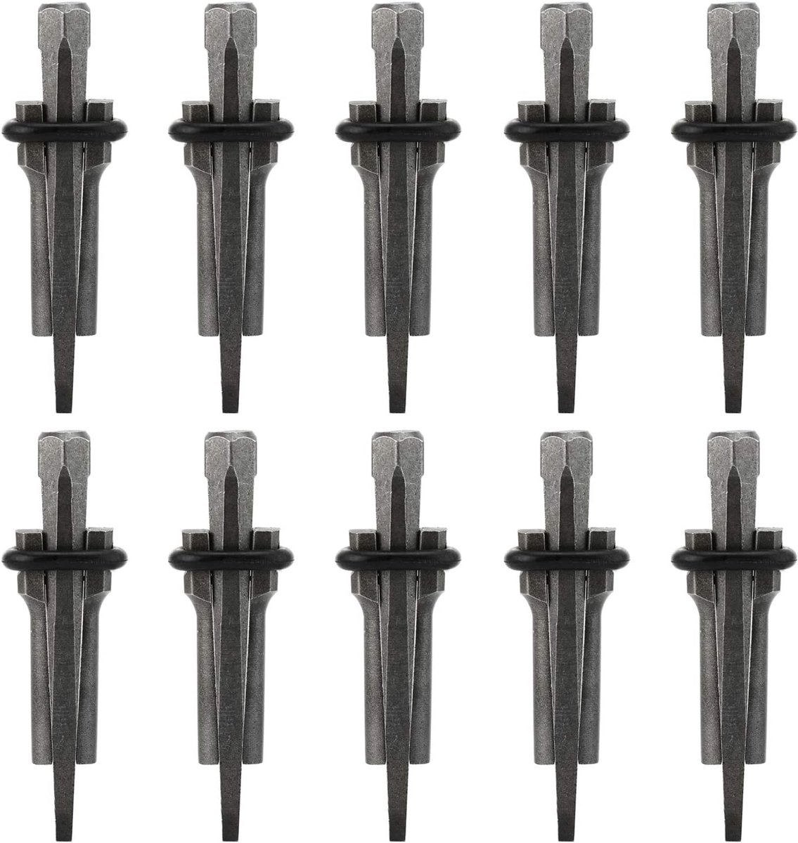 5/8 "Plug Wedge Feather Shims Beton Marmeren Graniet Rock Stone Splitting 10 STKS Hand Gereedschap