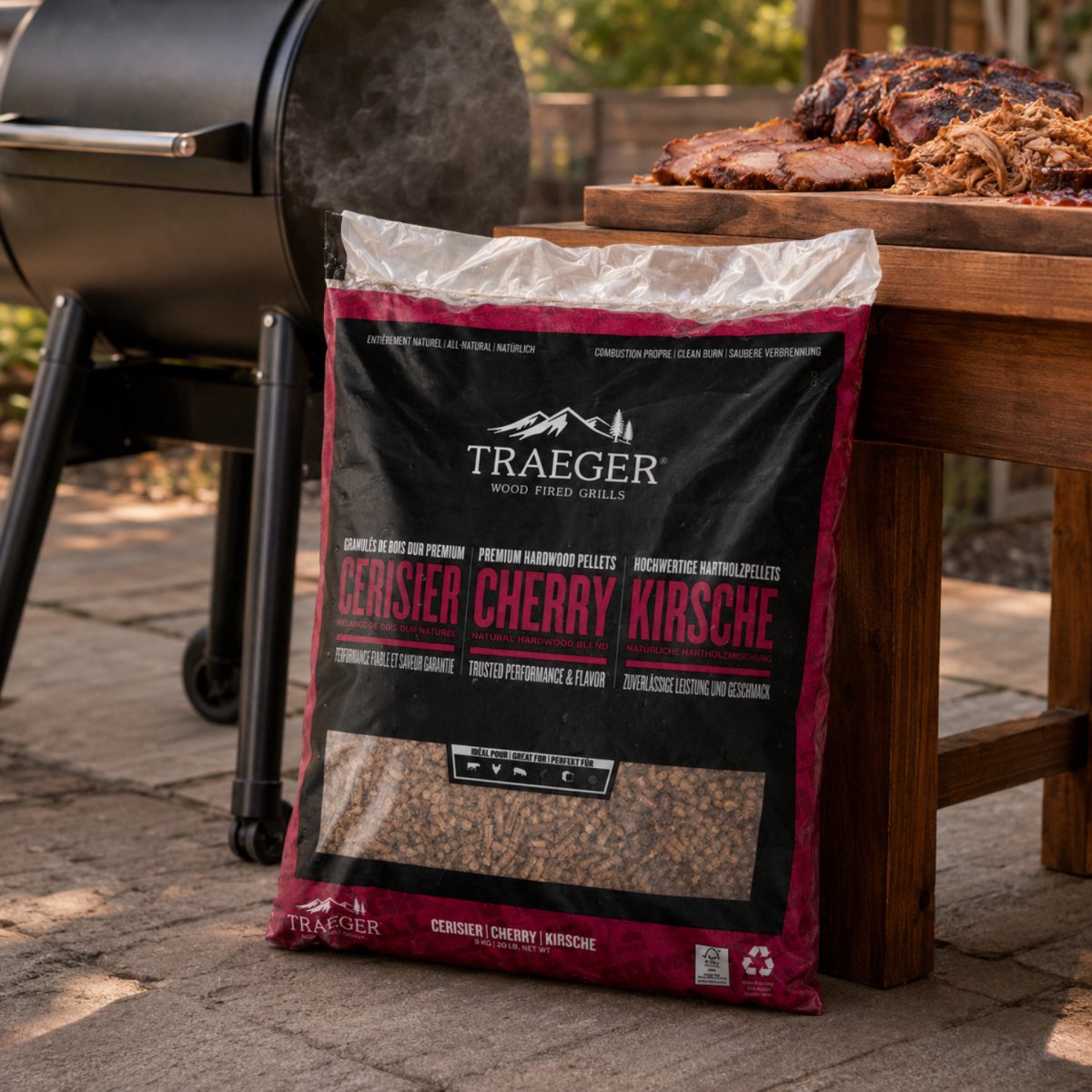 Traeger Cherry pellets - 9 kg