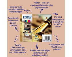 Epson 16XL- Inktcartridge / Zwart