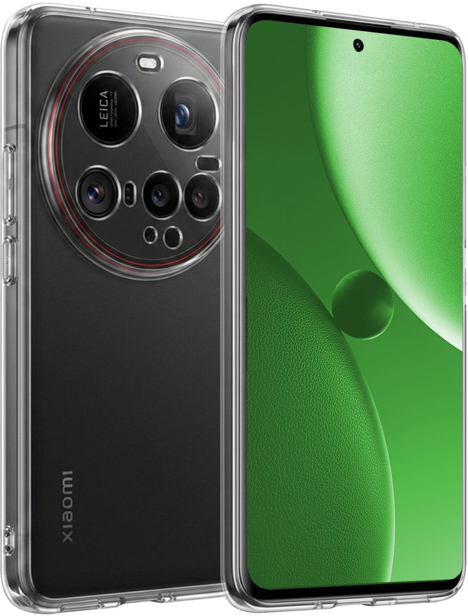 Hoesje Geschikt voor Xiaomi 15 Ultra - Sterk & Shockproof - Hoes Cover - Siliconen Case - Transparant