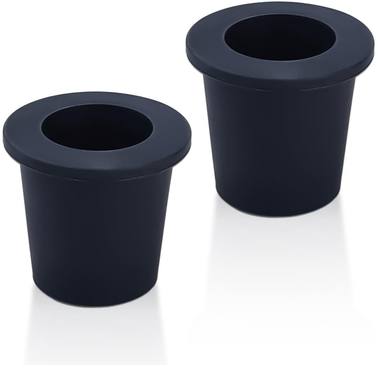 Dailygoods- Luifelgatring 2 Stuks - Siliconen - 39 mm Binnendiameter - Stabilisatie - Geschikt voor Buitentafels - Duurzaam en Flexibel - Parasolring