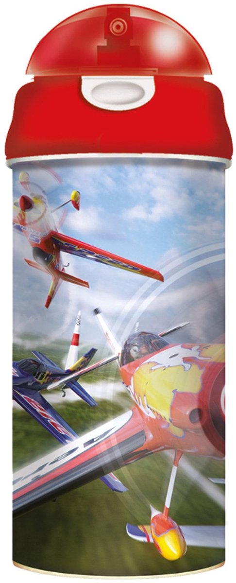 Dailygoods - Drinkfles - Air Race met Rietje voor Kinderen