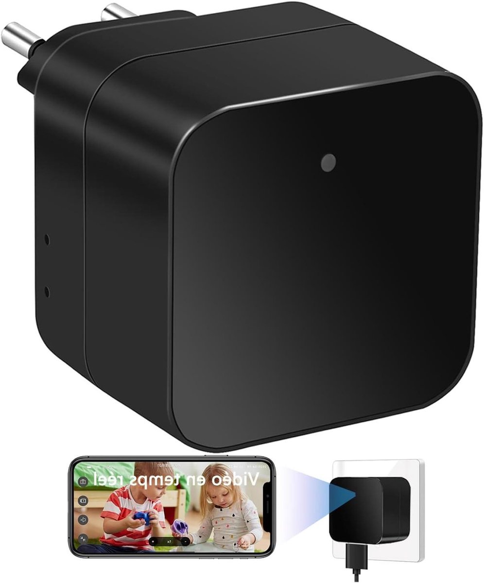 Verborgen Camera - Mini Recorder - Veiligheid Thuis - Met Oplaadfunctie - 1080p HD - Zwart