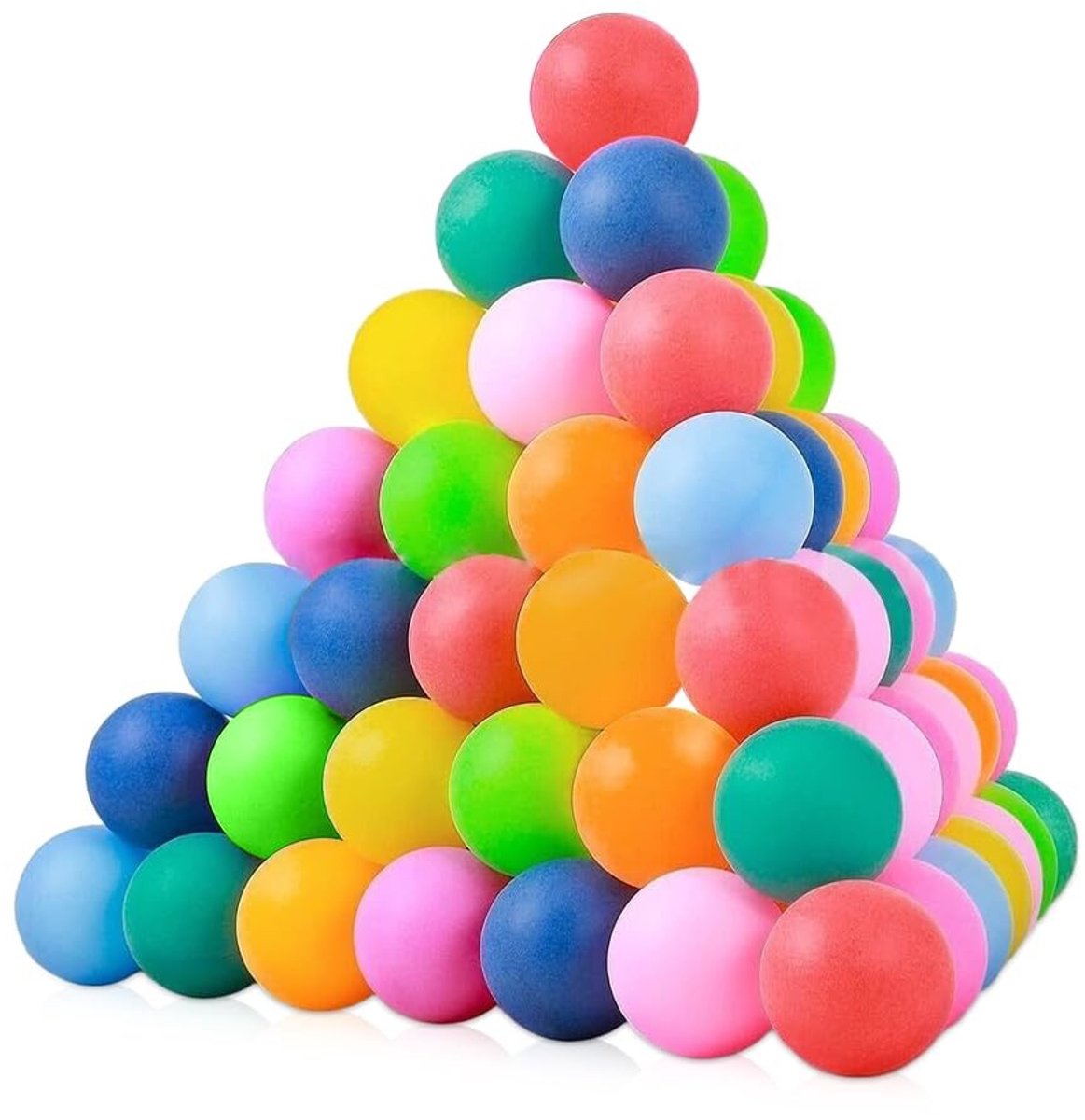 Dailygoods- Tafeltennisballen 30 Stuks - Trainingstafeltennisballen - Pingpongballen - Decoraties - Pretpark Lanceermachine - Gemengde Kleur