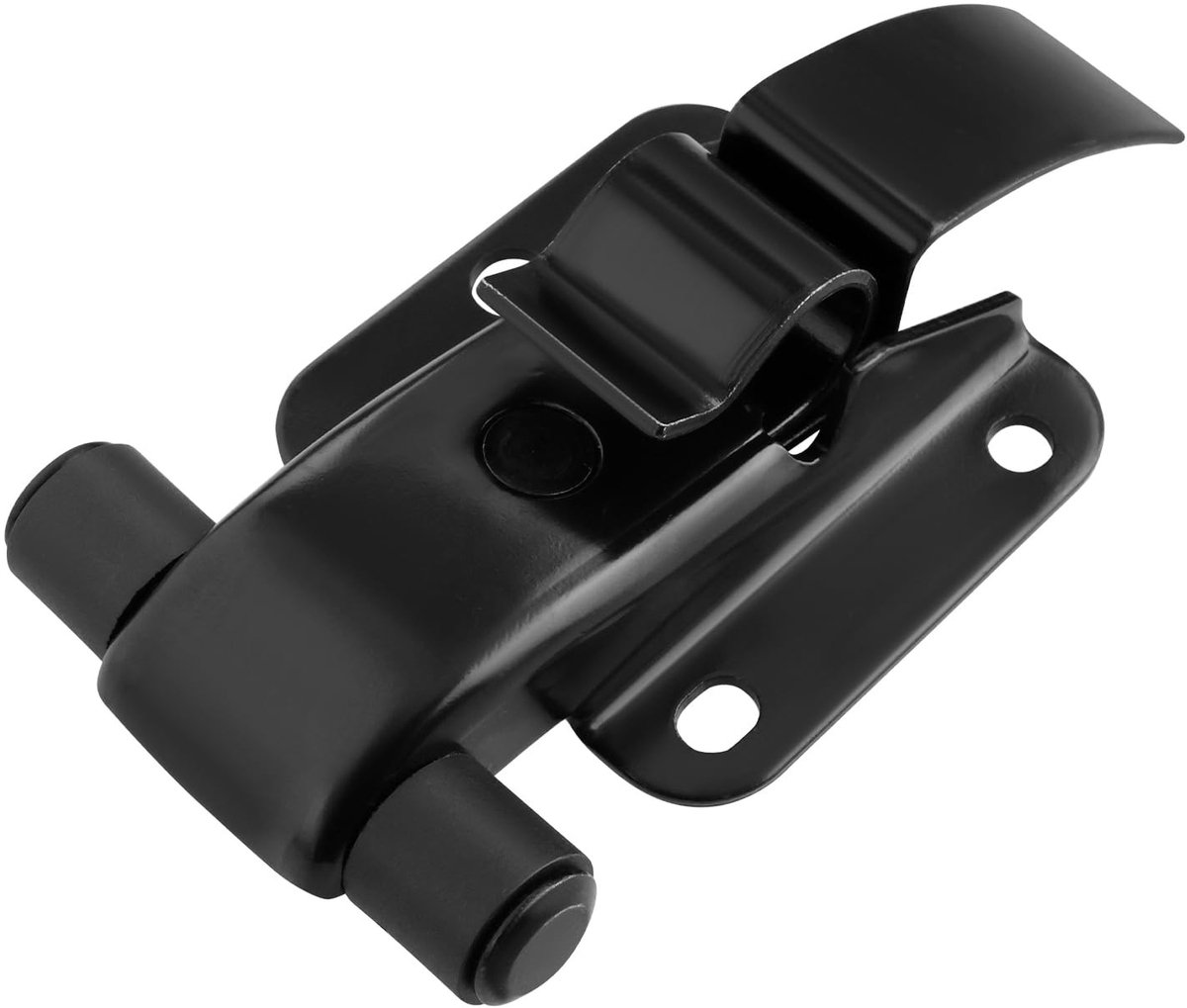 Dailygoods- Deurstopper Zwart - Deurbuffer - Deurvastzetter - Deurstoppers voor Binnen - Deurwig - Metaal, Compatibel met Renault, Opel en Nissan - Deurscharnier