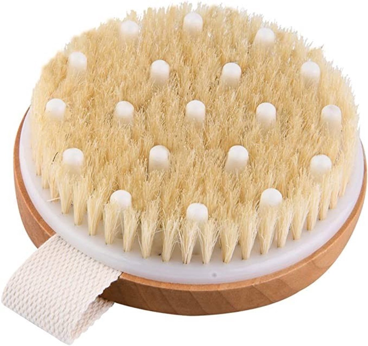 Dailygoods - Peeling-borstel voor Lichaam - Droge Natuurlijke Borstelharen