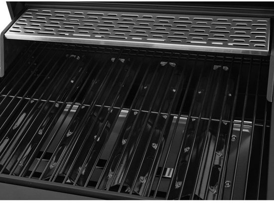 Gasbarbecue - Paarl - 4 branders - Hoofdkookoppervlak: 60 x 42 cm - Warmhoudrek - Staal van Merkloos — afbeelding 3