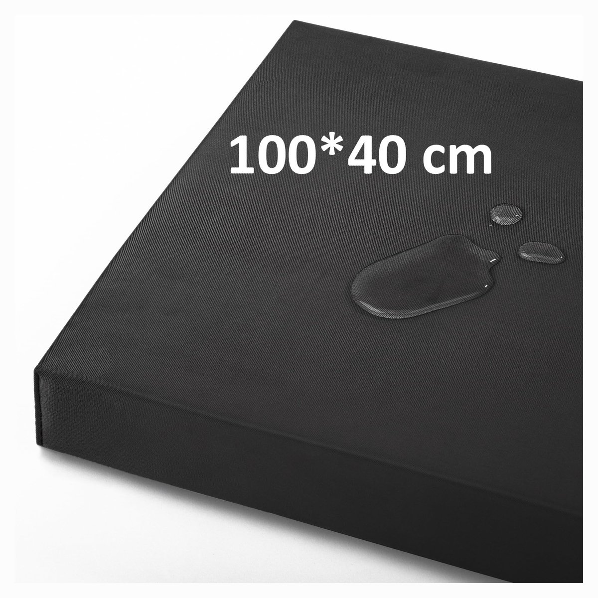 Dailygoods- Bankkussen 100x40x5 cm - Waterdicht - Hoge dichtheid - Afneembare hoes - Buitenbankkussen - Ergonomisch ontwerp - Zitkussen