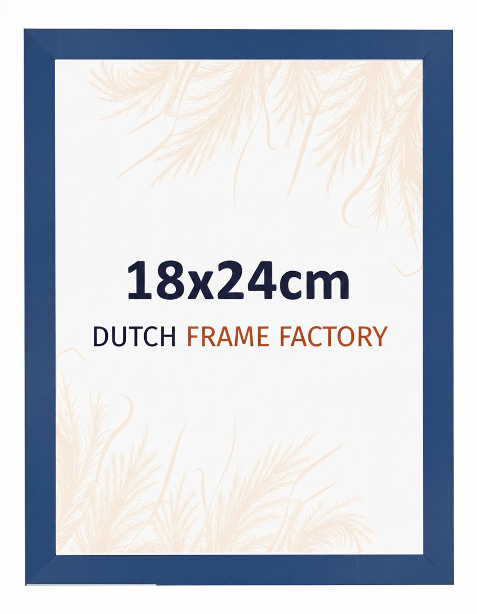 Fotolijst 18x24 cm - MDF - Donkerblauw - Benno