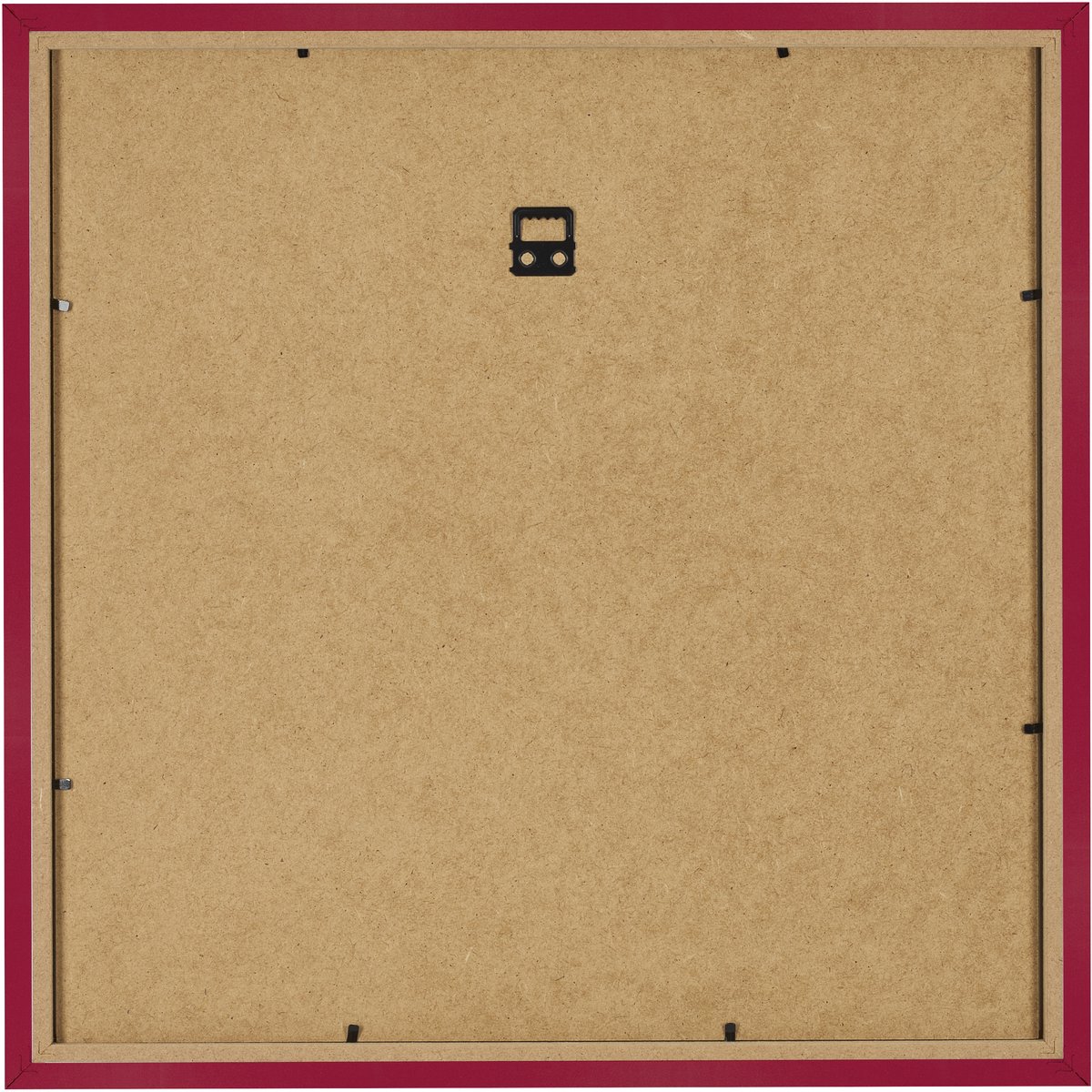 Fotolijst 60x60 cm - MDF - Rood - Benno