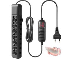 200W 400W Aquarium PTC Verwarmingselement: Digitale Onderwater Verwarmer voor Vissen en Schildpadden, Geschikt voor 100-400L Aquaria met Beschermende Behuizing