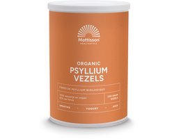 Top 10 Superfoods Supplementen 2026: Mattisson Biologische Psyllium Husk Vezels, 250 g