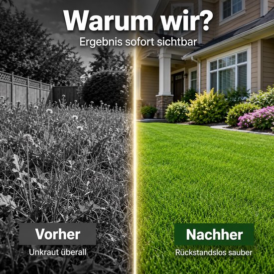 Onkruidsteker, roestvrij staal met houten handvat, tuingereedschap, verbeterde verwijdering van onkruid en losmaken van de grond, robuuste tuinhak — afbeelding 3